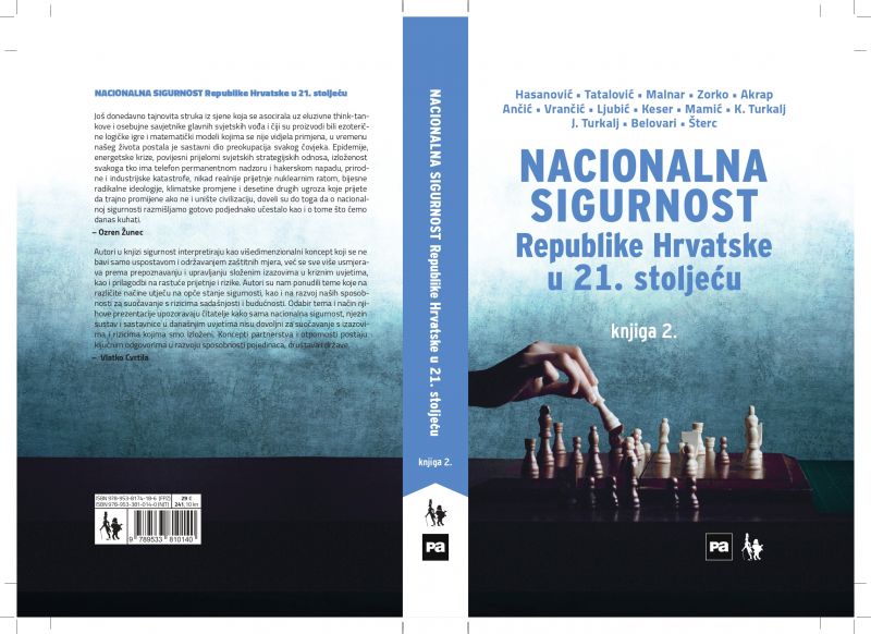 Objavljena je druga knjiga „Nacionalna sigurnost Republike Hrvatske u 21. stoljeću“