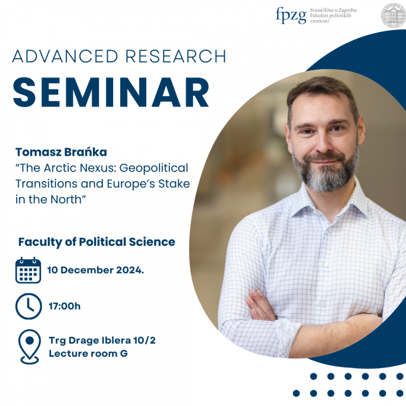 Advanced Research Seminar: Prof. Dr. Tomasz Brańka