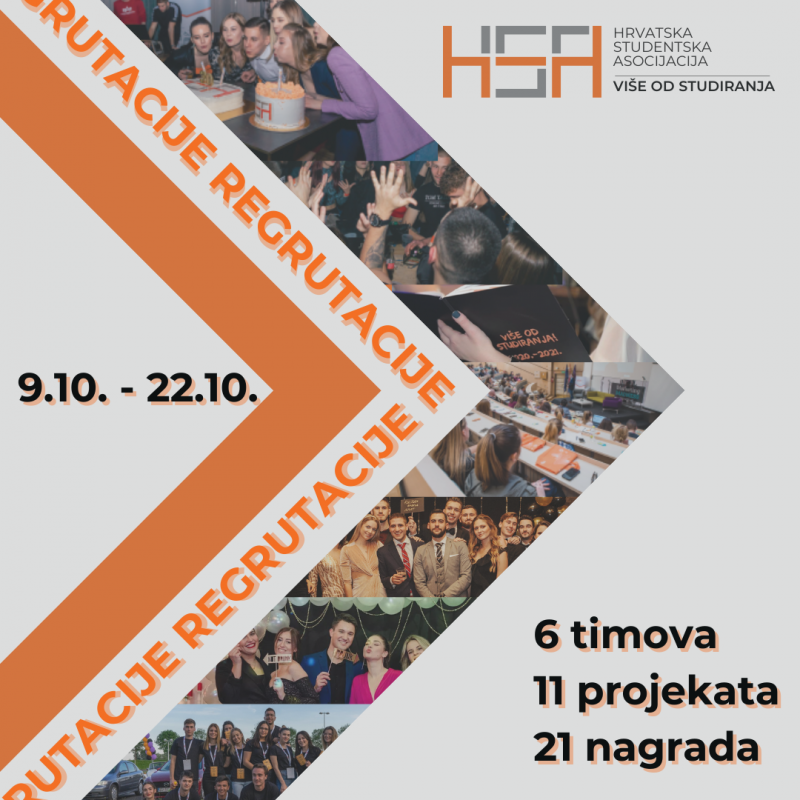 Hrvatska Studentska Asocijacija: tvoja prilika da iskusiš Više od studiranja