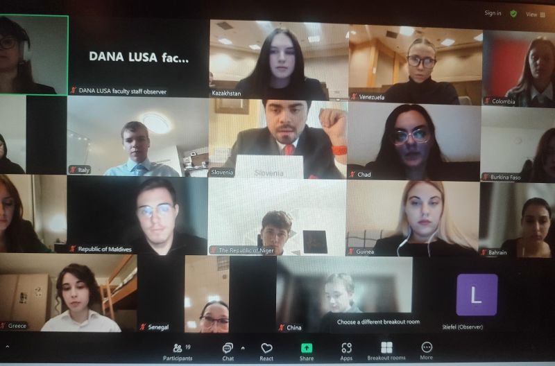 Studenti Fakulteta političkih znanosti sudjelovali na online konferenciji 2024 MacMUN